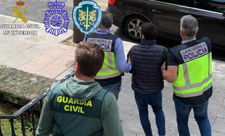 La detención del homicida de Estribela esclarece un robo de joyas en Portugal que se salda con otros tres arrestados
