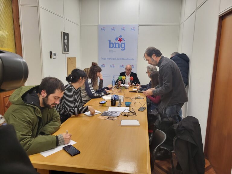 El BNG traslada al gobierno local de A Coruña 80 propuestas para el acuerdo de presupuestos