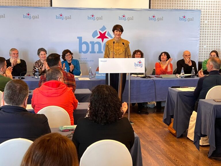 Pontón advierte que el «BNG es la alternativa» al PP, porque «acertó» y «tejió alianzas» y afirma: «Me siento preparada»