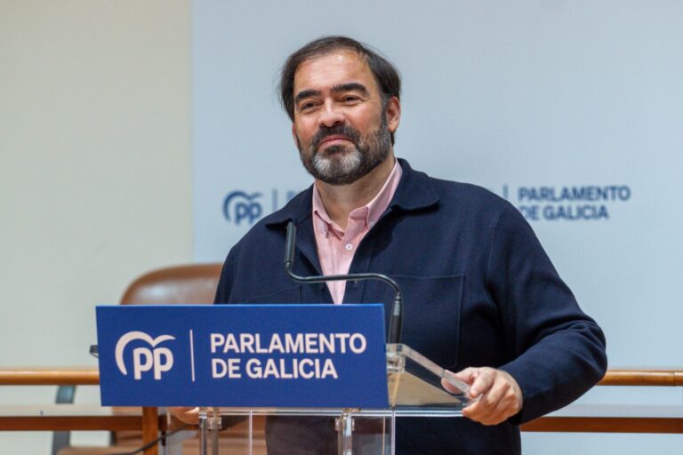 El portavoz del PPdeG en el Parlamento: «Cualquier destino para Tellado me parecerá adecuado o incluso escaso»