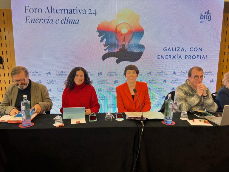 El BNG plantea declarar bien público el viento para que las empresas lo exploten en concesión y «repensar» la transición