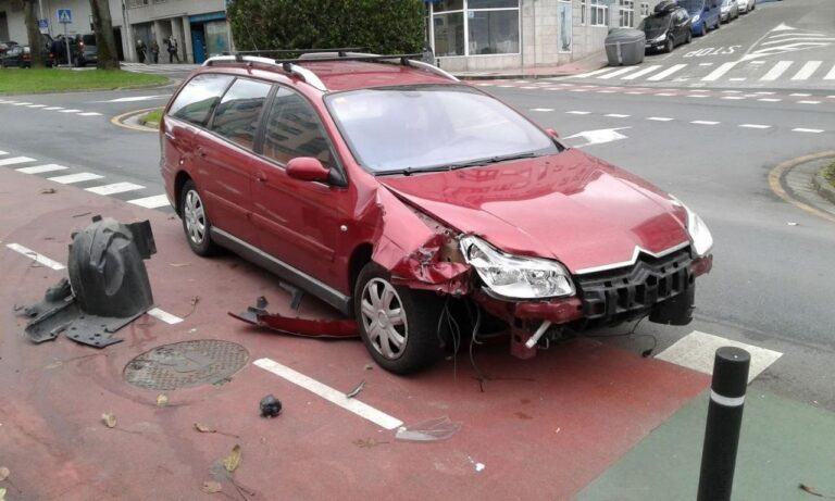 Denunciado un conductor implicado en un accidente en Lugo y que dio positivo en cocaína
