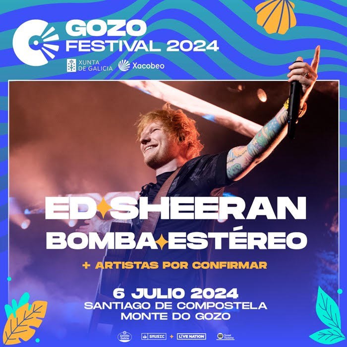 Las entradas para ver a Ed Sheeran y a Bomba Estéreo en el Gozo Festival salen a la venta a partir de 95 euros