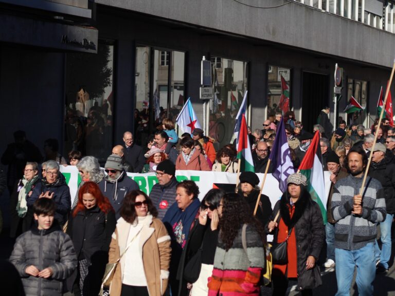 Galicia vuelve a manifestarse para exigir que cese «el genocidio» de Israel en Palestina