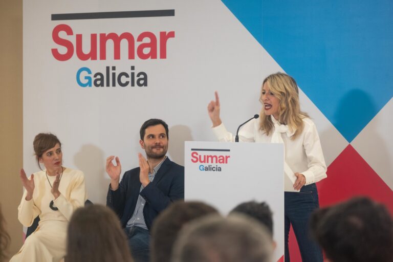 (AMP2) 18F.- Las bases de Podemos Galicia rechazan la coalición con Sumar para las elecciones