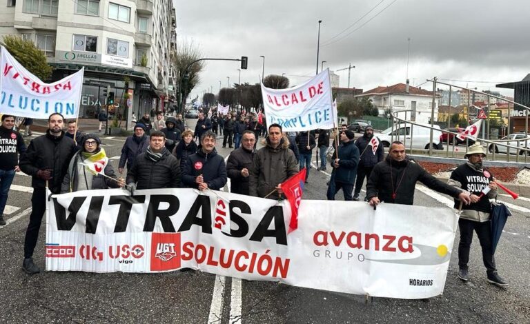 Trabajadores de Vitrasa recuerdan al gobierno de Vigo que las manifestaciones las convocan 4 sindicatos y no solo la CIG