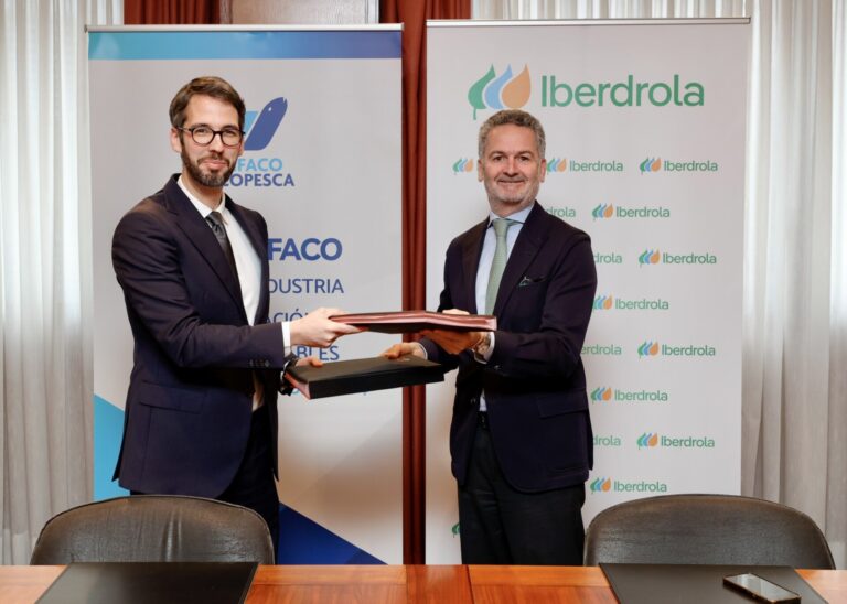 Iberdrola y Anfaco-Cecopesca se alían para impulsar la transición verde en la cadena industrial pesquera
