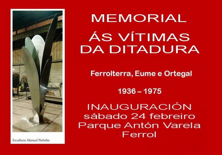 Una escultura homenajeará a las más de 900 personas asesinadas por el franquismo en Ferrolterra