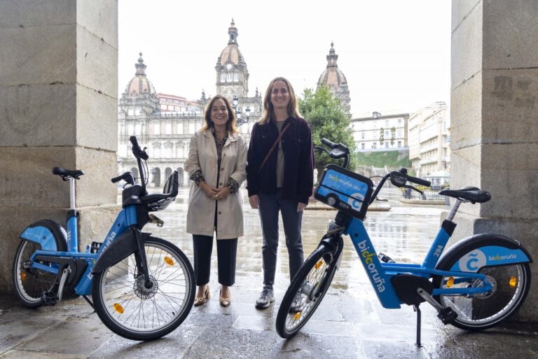 El Ayuntamiento de A Coruña inicia los trabajos para la instalación de tres nuevas bases del servicio de bicicleta