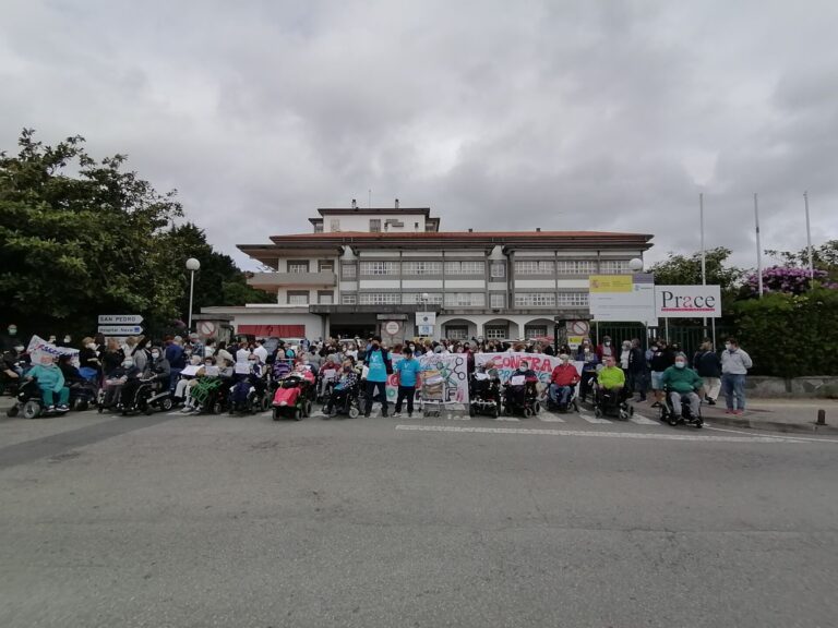 La situación «límite» del centro de atención a discapacitados de Ferrol obliga a trasladar usuarios a Bergondo