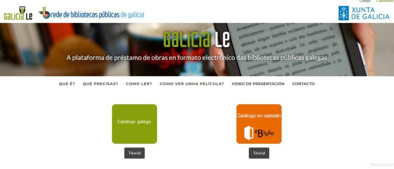 Una aplicación permitirá acceder a los fondos electrónicos de las bibliotecas públicas de Galicia