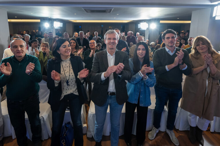 18F.- Rueda pide apoyo para frenar a quienes buscan «dar en las narices» a Feijóo y agita el ‘fantasma’ del bipartito