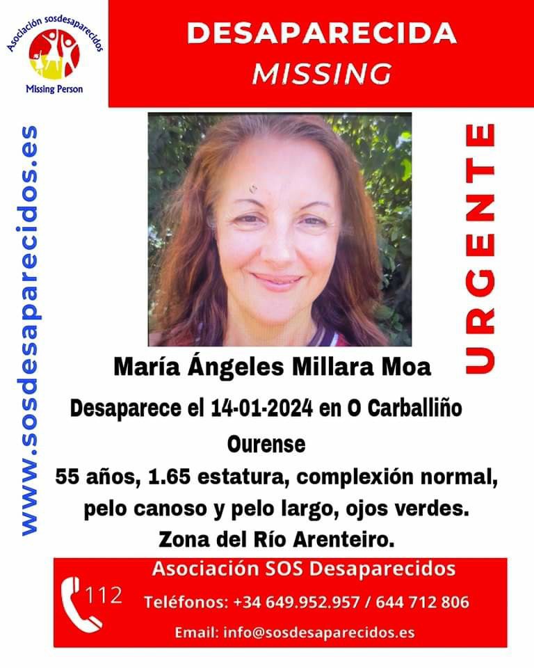 Buscan a una mujer desaparecida desde el día 14 en O Carballiño (Ourense)