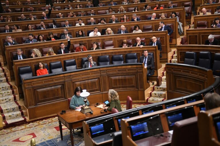 18F.- PP y PSOE cuelan la campaña gallega en el Pleno del Congreso, con proclamas a favor de Rueda y Besteiro