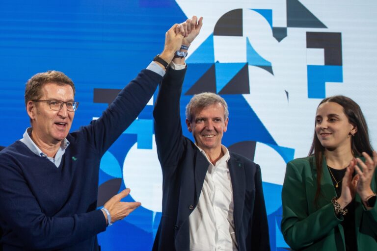18F.- Feijóo alerta contra la Galicia «excluyente» del BNG y pide el voto a los socialistas engañados por Sánchez