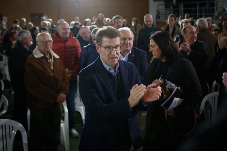 18F.-Feijóo pide el voto al PP «por Galicia» y «para darle un escarmiento democrático a Sánchez»