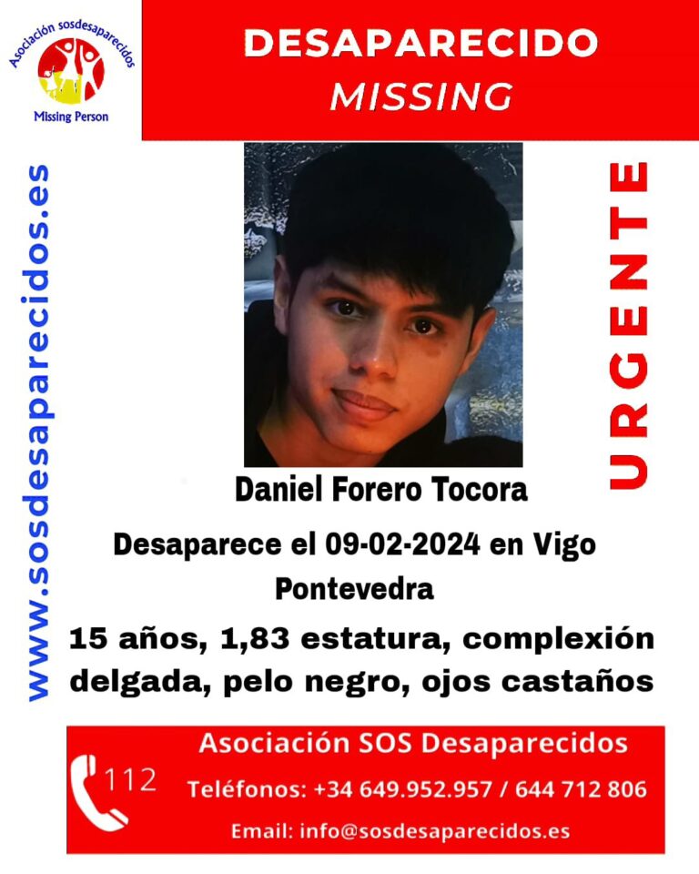 Buscan a un menor de 15 años desaparecido en Vigo desde el viernes