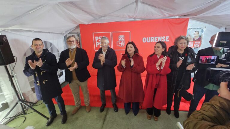 18F.- Grande Marlaska dice que Besteiro «pondrá punto y final al abandono» del rural ourensano y frenará «el éxodo»