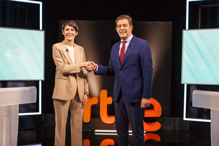 Debate 18F.- Pontón y Besteiro coinciden en que habrá «cambio» el domingo y apuestan por más competencias para Galicia