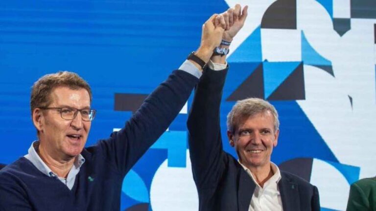 18F.- La presidenta de Cantabria, Sáenz de Buruaga, felicita a Rueda y al PP: «Gana Galicia y Gana España»