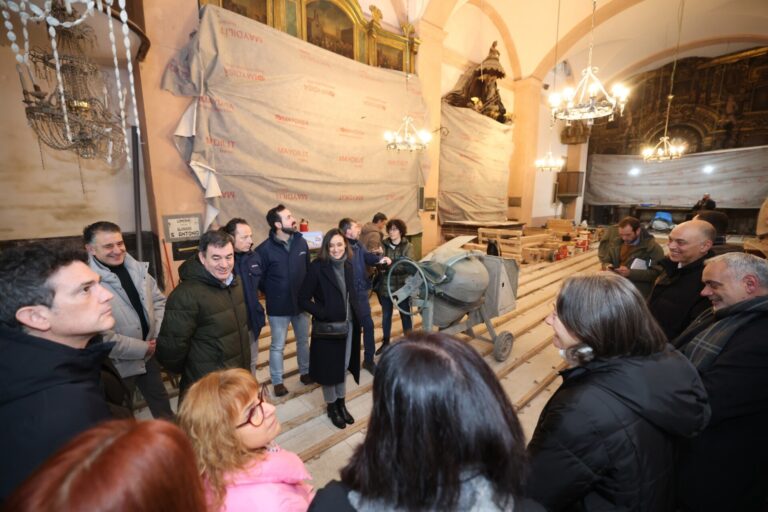 La restauración de la Capela da Soidade de Lugo terminará en abril y permitirá la salida de los pasos de Semana Santa
