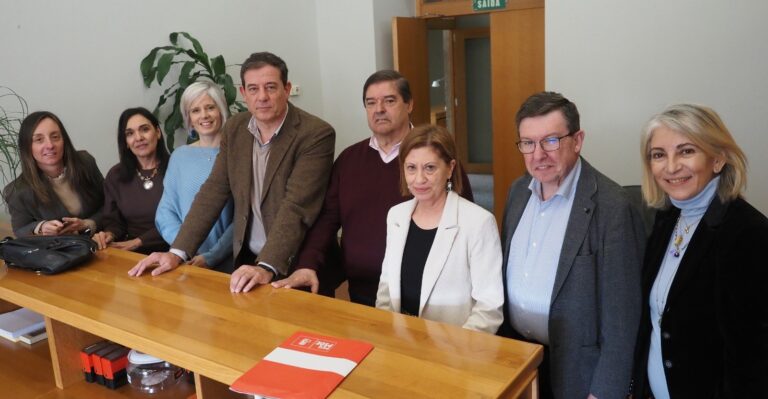 Los diputados electos del PSdeG participan en su primera reunión en la Cámara gallega
