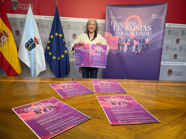 La Diputación de Lugo lanza las I Xornadas Feministas con motivo del 8M con el foco puesto «en la juventud»