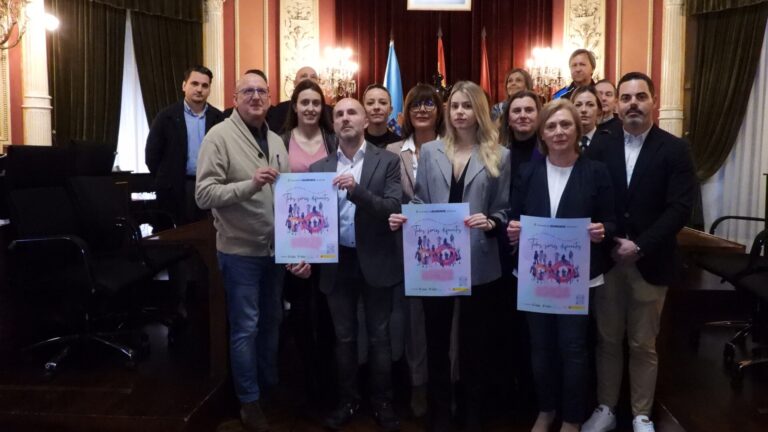 8M.-El Ayuntamiento de Ourense celebra el Día de la Mujer con un programa de actos bajo el lema ‘Todas somos diferentes’
