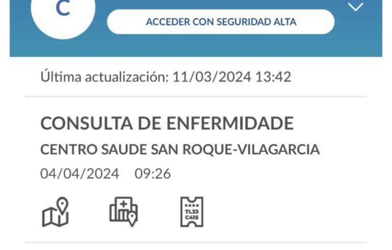 EU denuncia «retrasos de tres semanas» en citas del centro de salud de San Roque, en Vilagarcía (Pontevedra)