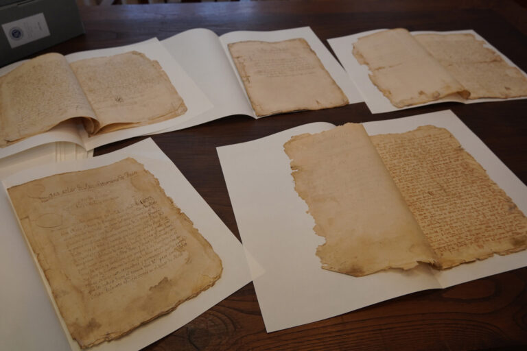 El Instituto de Estudios Gallegos Padre Sarmiento, recibe los fondos del archivo del Pazo de Froián, en Sarria (Lugo)