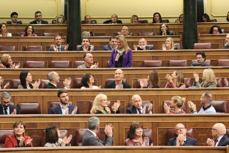 La socialista Patricia Otero toma posesión como diputada en el Congreso por la provincia de Lugo