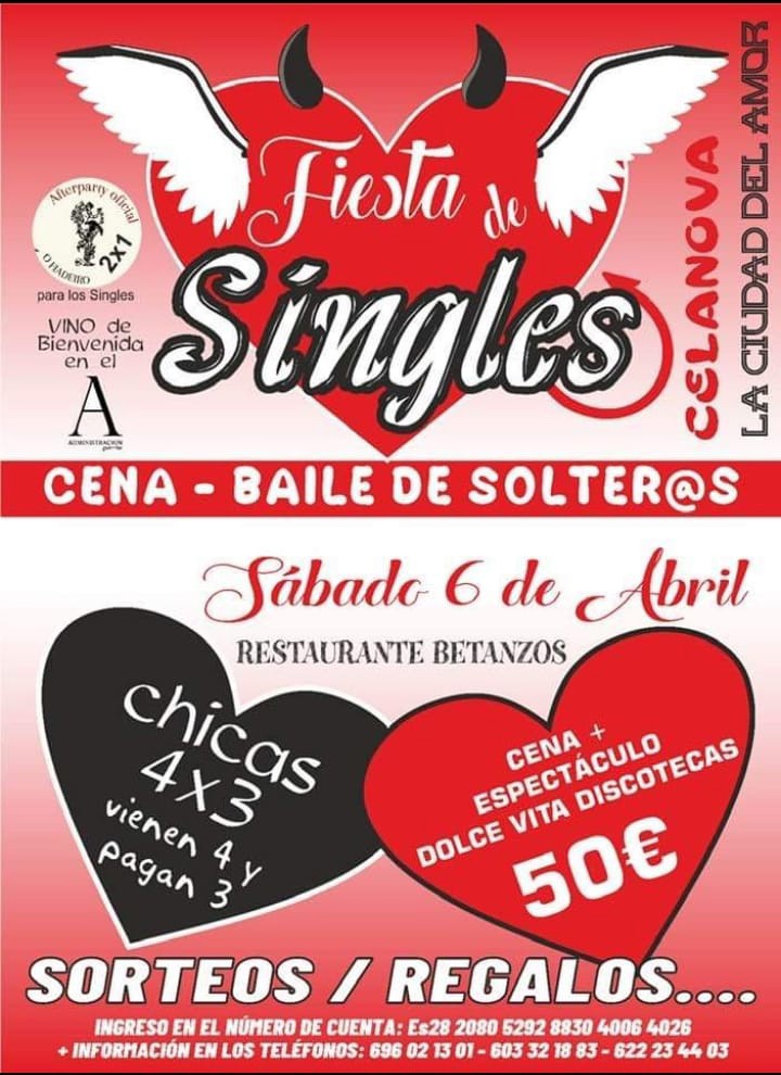 El Ayuntamiento de Celanova tacha de «inconcebible» el cartel de la fiesta de solteros por «mercantilizar» a la mujer