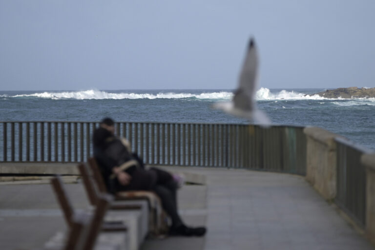 Activada para este domingo la alerta amarilla por temporal costero en el litoral de A Coruña y en la Costa da Morte