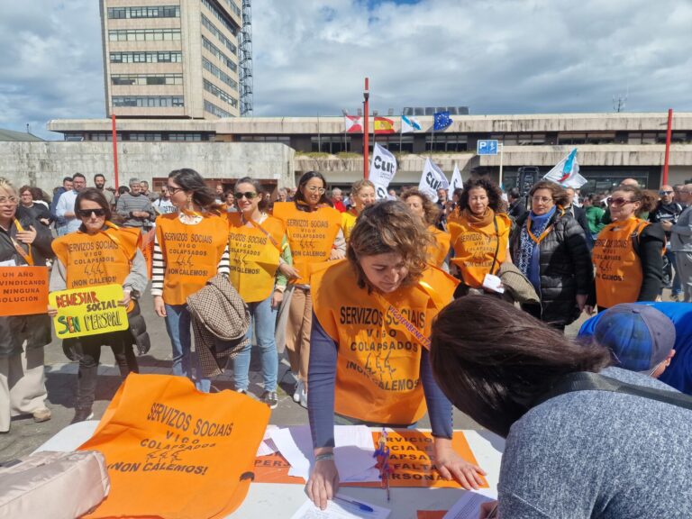 Trabajadores sociales del Ayuntamiento de Vigo piden más personal ante su «situación crítica» por «sobrecarga» laboral