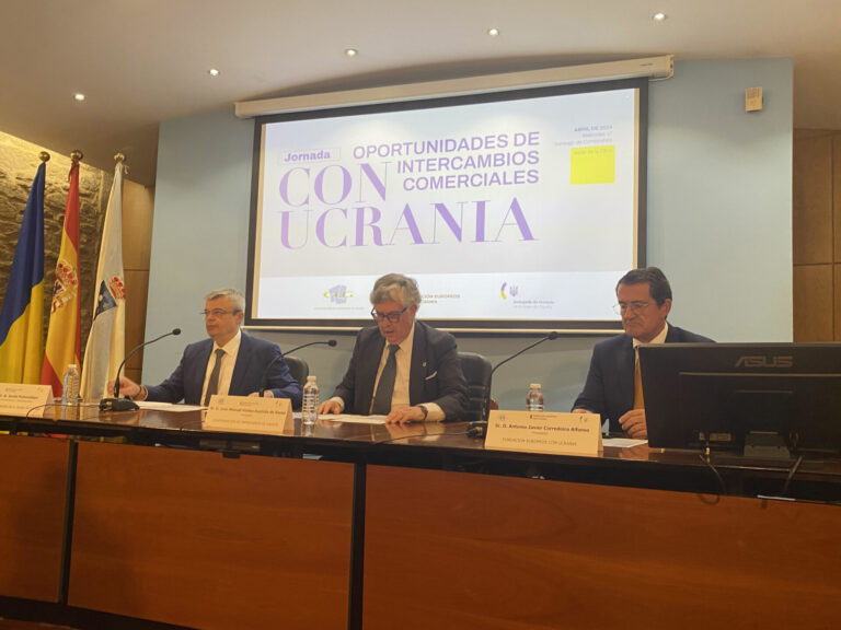 Ucrania intensifica los contactos con empresas gallegas para participar en la reconstrucción del país