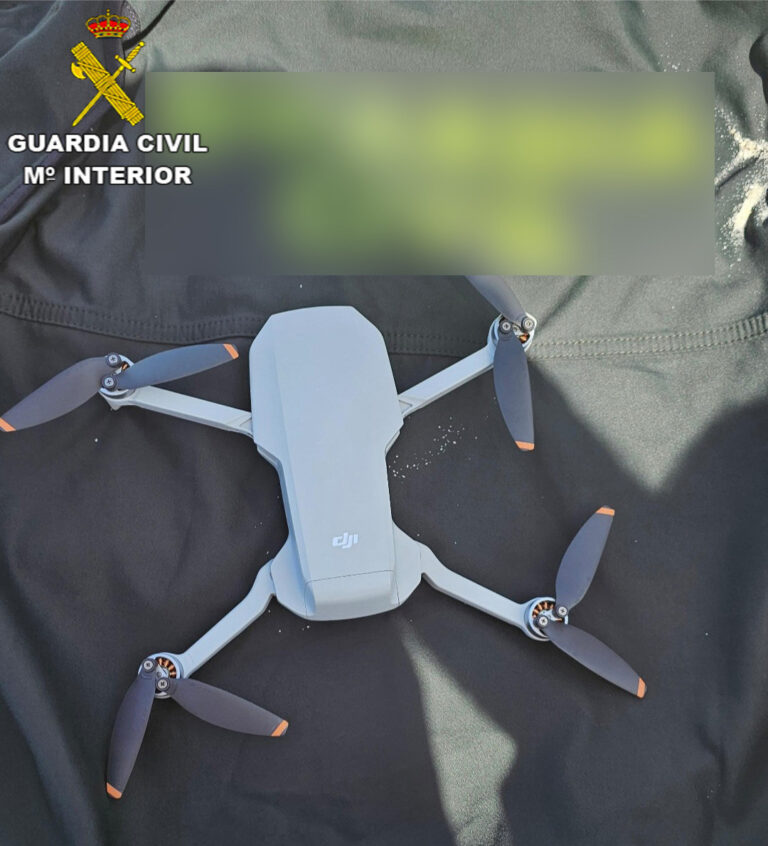 Interceptado un dron no autorizado durante la carrera Vig-Bay en Baiona