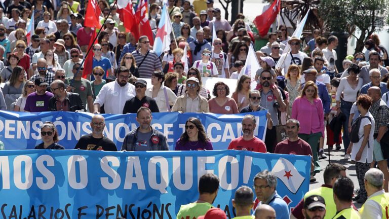 A Coruña acoge las movilizaciones centrales por el 1 de mayo con el foco en la demanda de mejores salarios