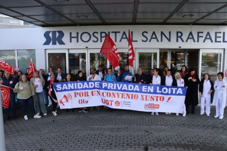 Sindicatos desconvocan las protestas por el convenio en la sanidad privada en A Coruña ante el inicio de la mediación