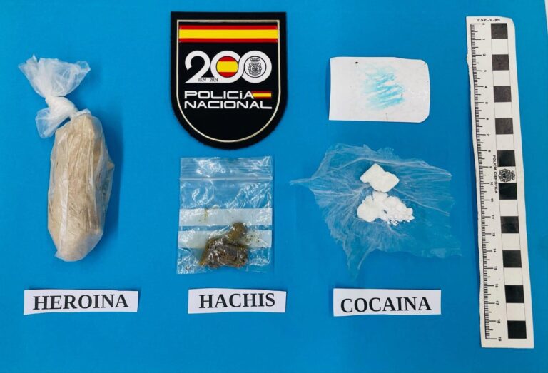 Dos detenidos en Ponferrada (León) con más de 30 gramos de heroína adquirida en Ferrol