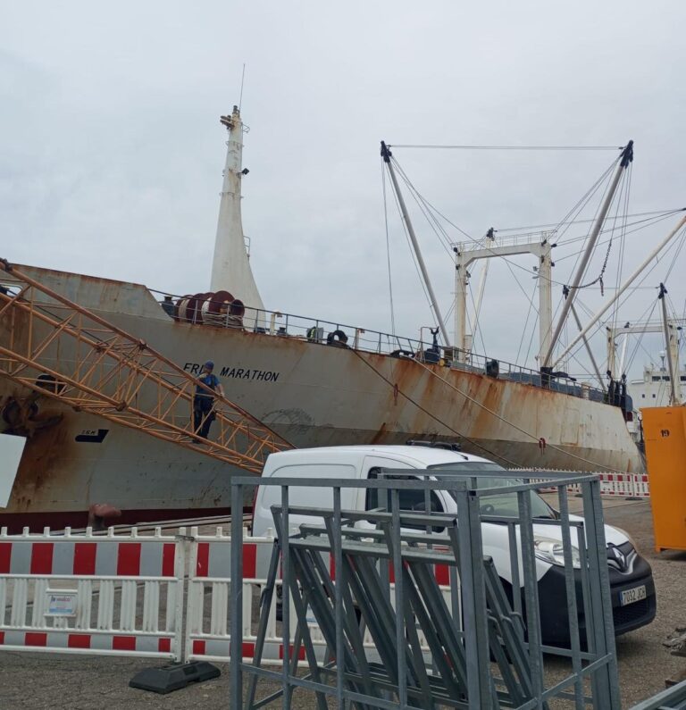 La CIG lamenta un nuevo accidente laboral en Redondela que provocó el ingreso en la UCI de un operario