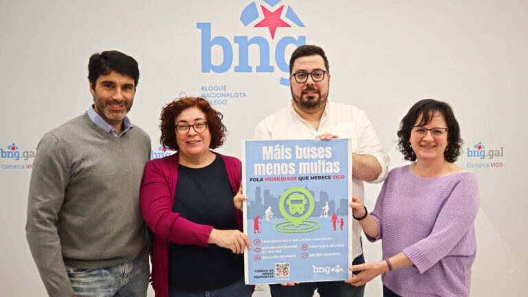 El BNG propone «revolucionar» el transporte urbano de Vigo con mejores frecuencias, horarios y billetes más baratos
