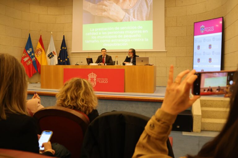 La Diputación de Lugo reivindica su modelo de residencias de mayores en una jornada sobre servicios sociales