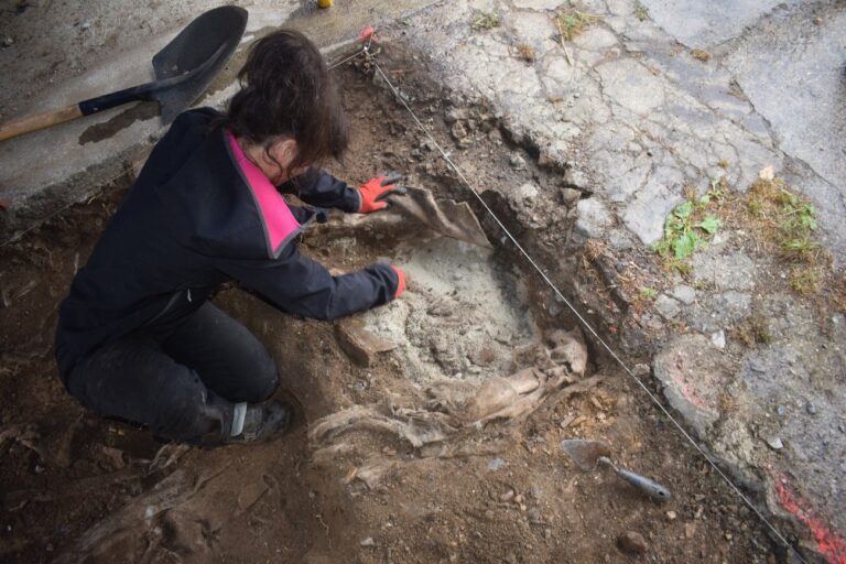Investigadores de la USC trabajan en nuevas excavaciones en una posible aldea altomedieval de Mondoñedo