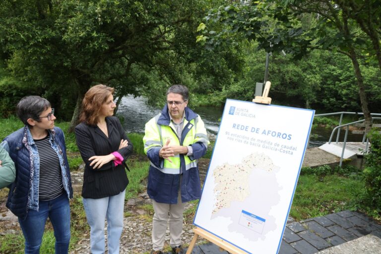 La red de aforos de Galicia-Costa tendrá 95 estaciones para reforzar la prevención ante etapas hidrológicas extremas