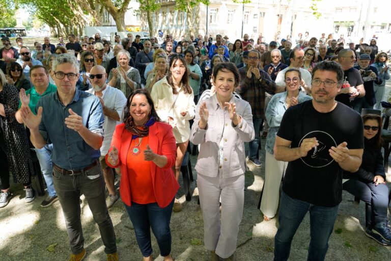 9J.- Ana Pontón pide en Ferrol el voto para el BNG para que «Galicia tenga voz propia en Europa»