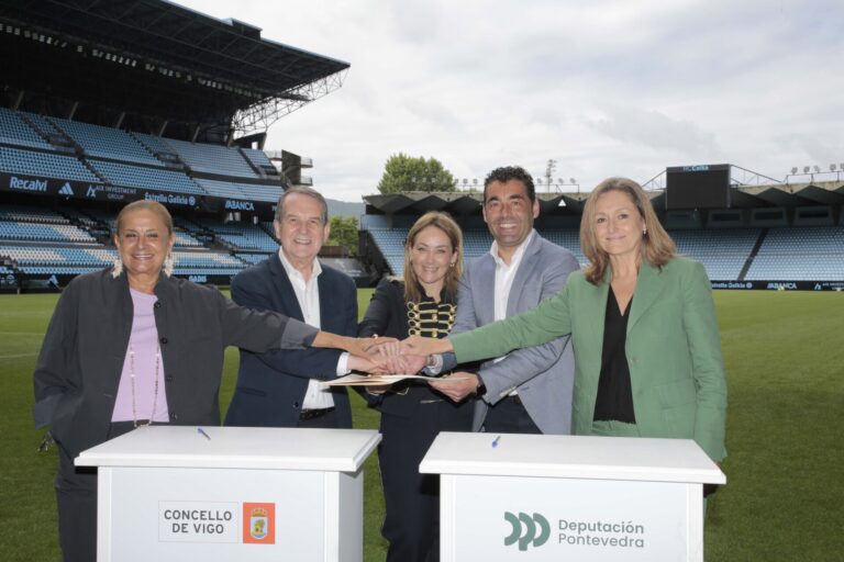 La Diputación de Pontevedra y el Ayuntamiento de Vigo firman finalmente el convenio para la grada de Gol de Balaídos