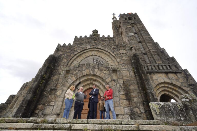 La Xunta confirma que la restauración del templo votivo de Panxón, en Nigrán, culminará en el primer semestre de 2025