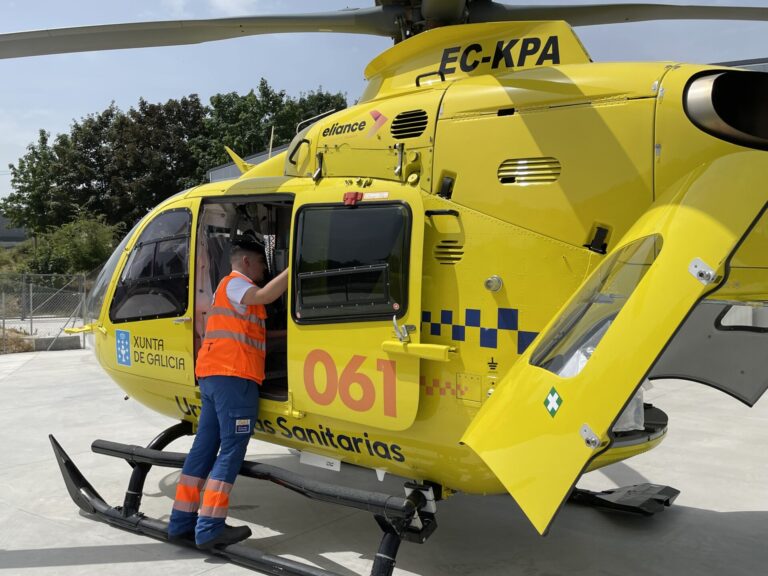 El 061 asistió a 48 personas implicadas en 41 accidentes de tráfico ocurridos durante el fin de semana en Galicia