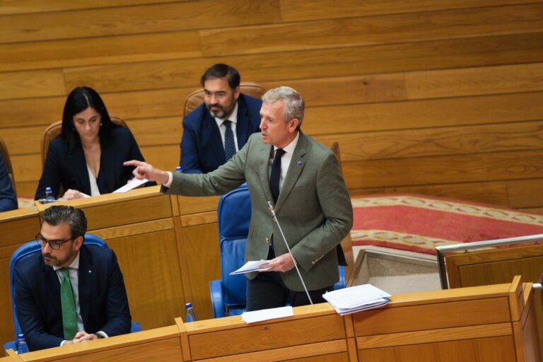 Pleno.- Rueda se erige en «jefe de la oposición de Galicia al Gobierno» ante Pontón, que le pide que «se gane» el sueldo