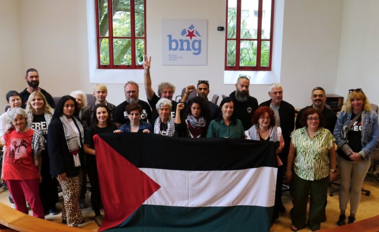 El BNG reclama la ruptura de relaciones y el bloqueo a Israel: «Sólo así se puede parar el genocidio»